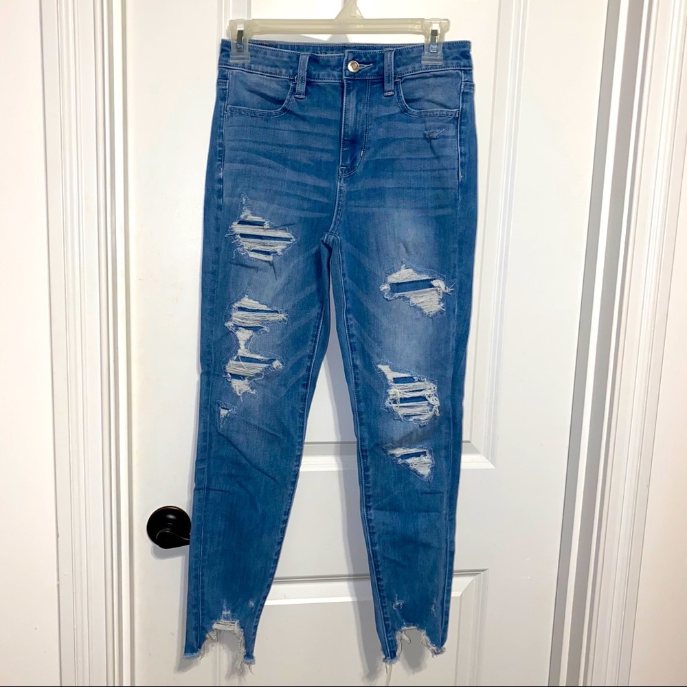 American Eagle Super High Rise Jegging